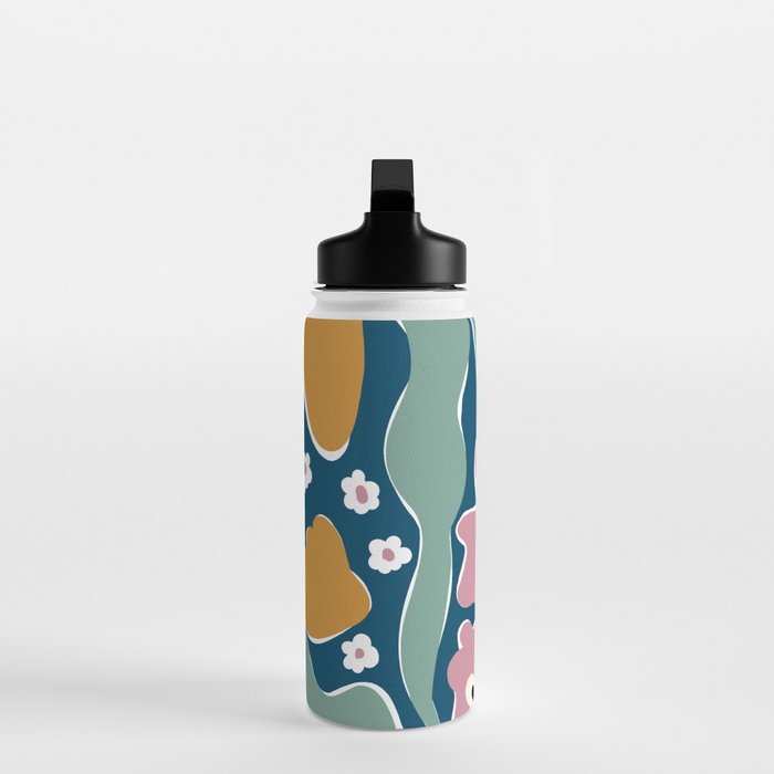 beach of flower  Water Bottle Gallery Image 3