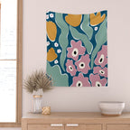 beach of flower  Wall Tapestry Gallery Image 2