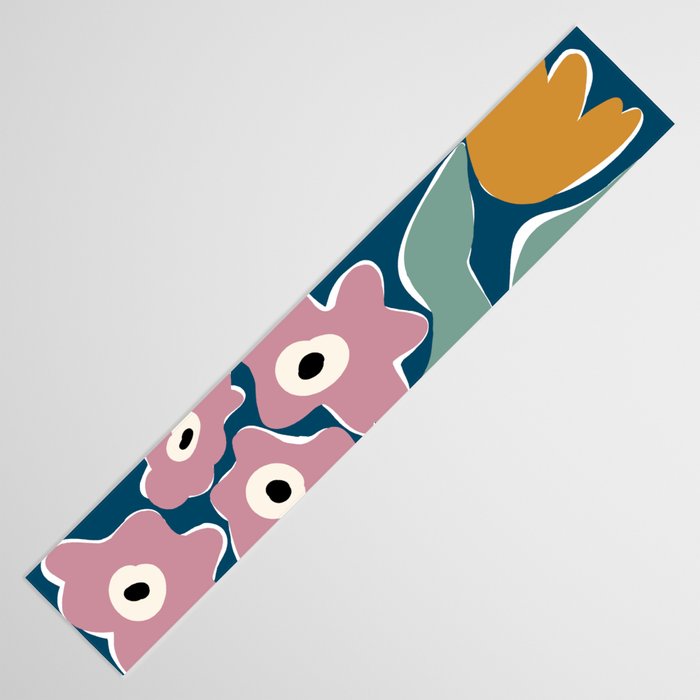 beach of flower  Table Runner Gallery Image 3