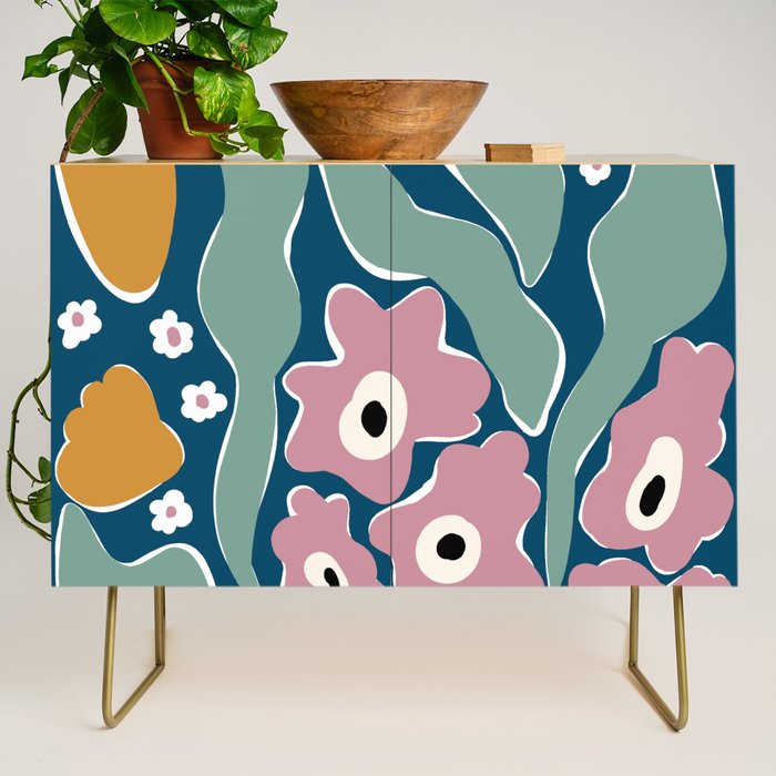 beach of flower  Credenza Gallery Image 1