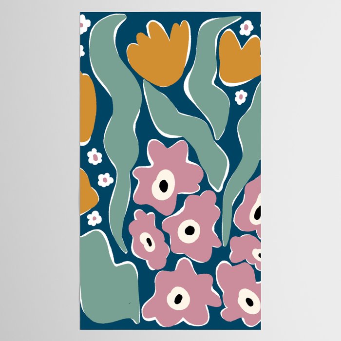 beach of flower  Tablecloth Gallery Image 2