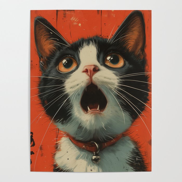 Shocked Cat II Poster Gallery Image 4
