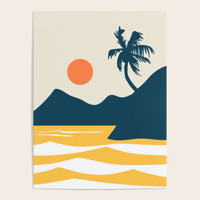 Retro Landscape 02B Poster Gallery Image 4