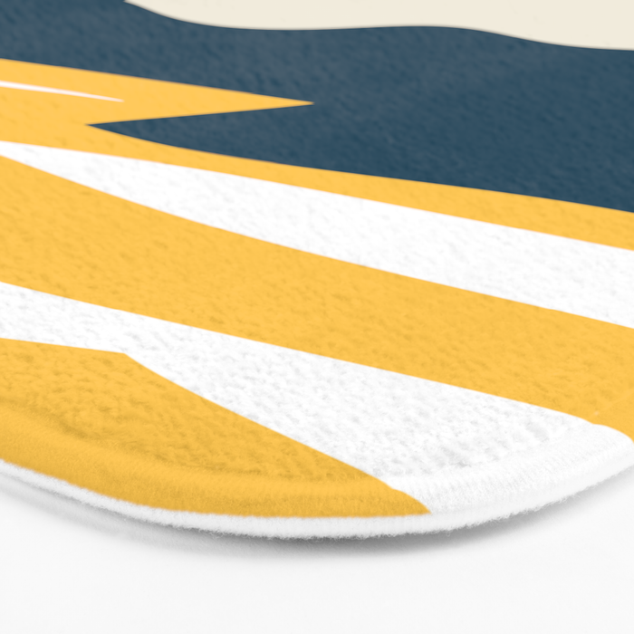 Retro Landscape 02B Bath Mat Gallery Image 3