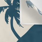 Retro Landscape 02B Wall Tapestry Gallery Image 3