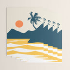 Retro Landscape 02B Wrapping Paper Gallery Image 3