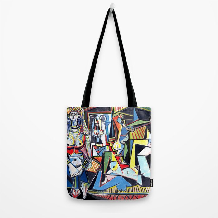 Picasso - Les Femmes d'Alger (Women of Algiers) 1955 Artwork Tote Bag Gallery Image 2