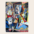 Picasso - Les Femmes d'Alger (Women of Algiers) 1955 Artwork Poster Gallery Image 4