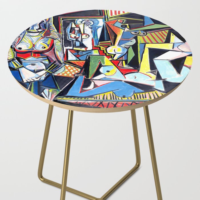 Picasso - Les Femmes d'Alger (Women of Algiers) 1955 Artwork Side Table Gallery Image 2