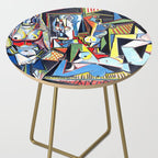 Picasso - Les Femmes d'Alger (Women of Algiers) 1955 Artwork Side Table Gallery Image 2