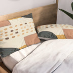 Abstract Shape Study Pillow Sham Gallery Image 2