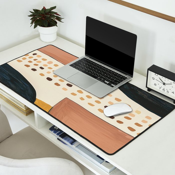 Abstract Shape Study Desk Mat Gallery Image 2