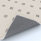 desert check small - charcoal Rug Gallery Image 4