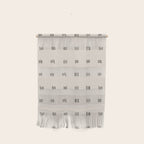 desert check small - charcoal Wall Hanging Gallery Image 1