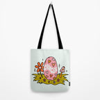 Cancer Easter Egg Tote Bag Gallery Image 2