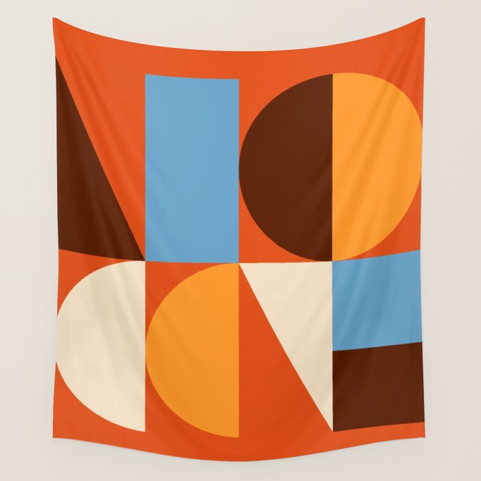 Mid Century 40A Wall Tapestry Gallery Image 4