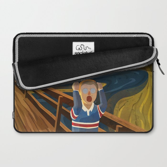 The Honk - The Scream Parody | Goose MEME Laptop Sleeve Gallery Image 2