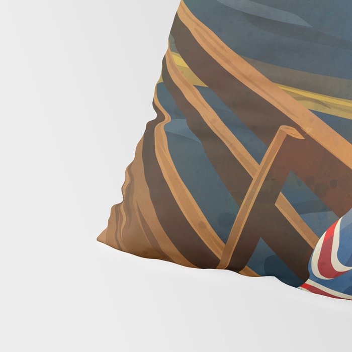 The Honk - The Scream Parody | Goose MEME Pillow Sham Gallery Image 4