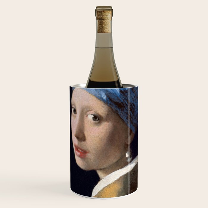 Girl with a Pearl Earring Wine Chiller Gallery Image 1