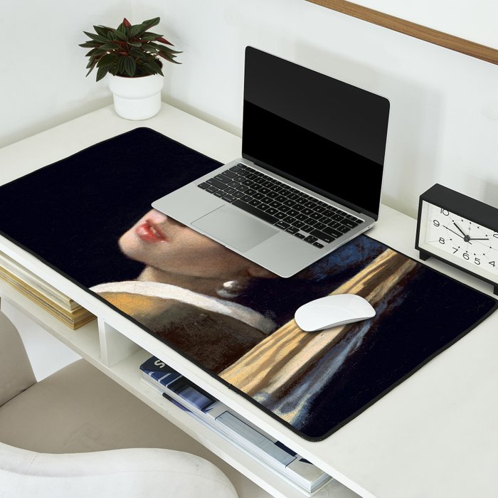 Girl with a Pearl Earring Desk Mat Gallery Image 2