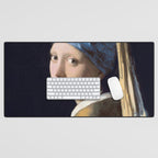 Girl with a Pearl Earring Desk Mat Gallery Image 1