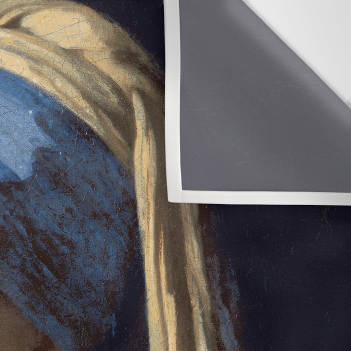 Girl with a Pearl Earring Wall Tapestry Gallery Image 3