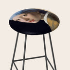 Girl with a Pearl Earring Stool Gallery Image 2