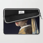 Girl with a Pearl Earring Laptop Sleeve Gallery Image 2
