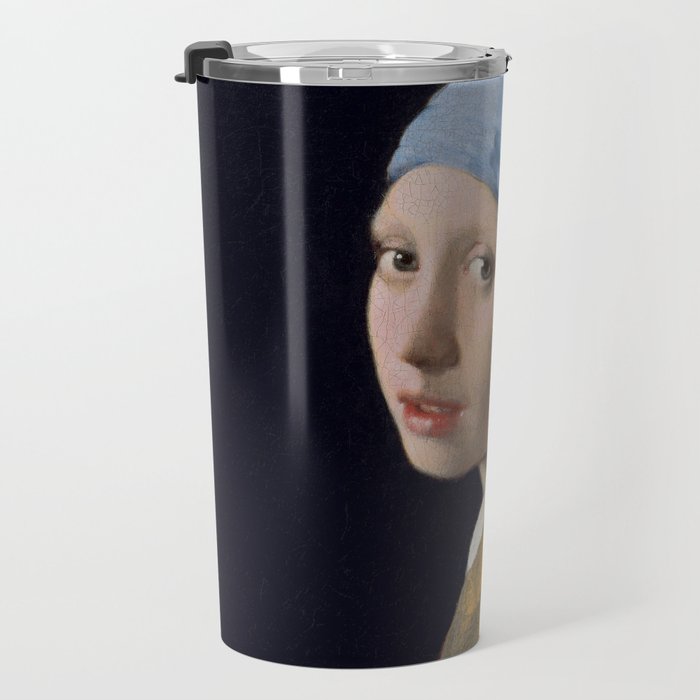 Girl with a Pearl Earring Travel Mug Gallery Image 3