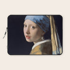 Girl with a Pearl Earring Laptop Sleeve Gallery Image 1