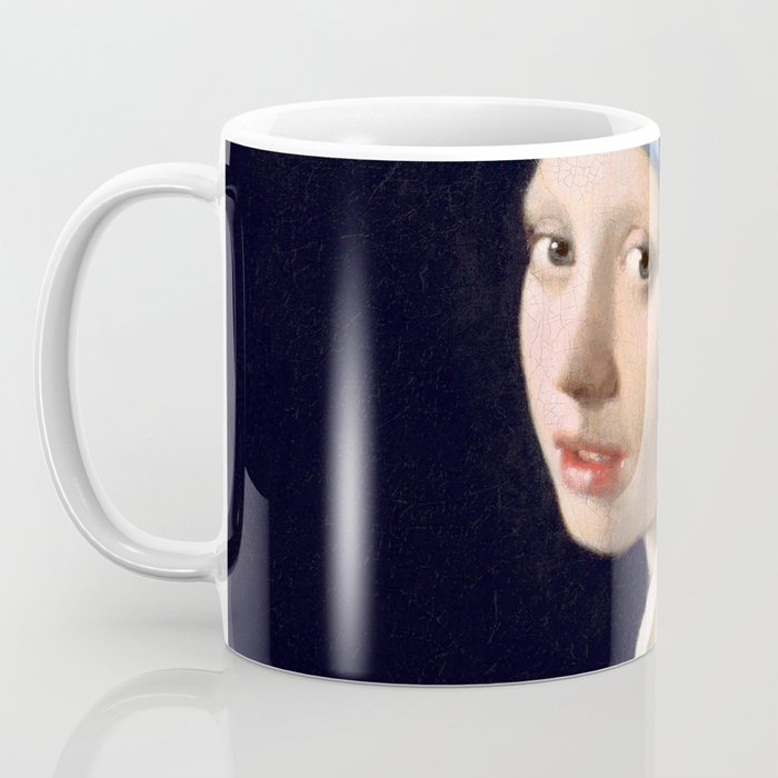 Girl with a Pearl Earring Coffee Mug Gallery Image 3