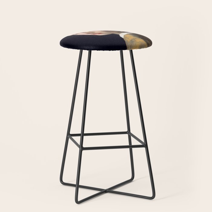 Girl with a Pearl Earring Stool Gallery Image 1