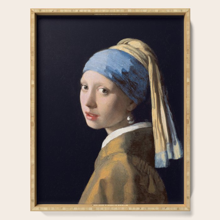 Girl with a Pearl Earring Serving Tray Gallery Image 1