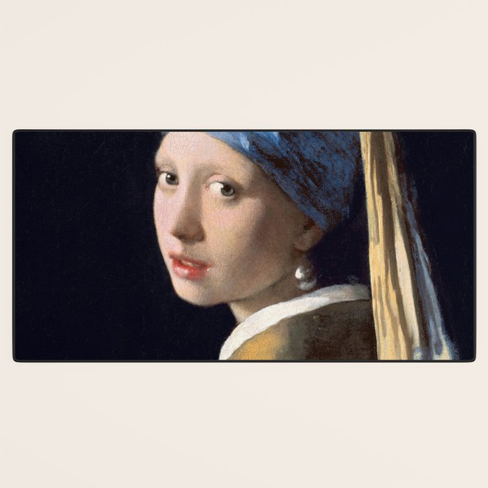Girl with a Pearl Earring Desk Mat Gallery Image 3