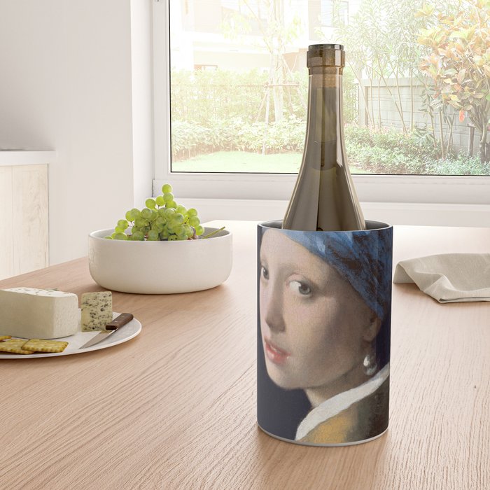 Girl with a Pearl Earring Wine Chiller Gallery Image 4