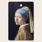 Girl with a Pearl Earring Cutting Board Gallery Image 1