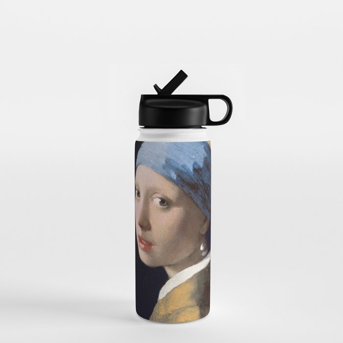 Girl with a Pearl Earring Water Bottle Gallery Image 1