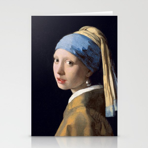 Girl with a Pearl Earring Stationery Card Gallery Image 1