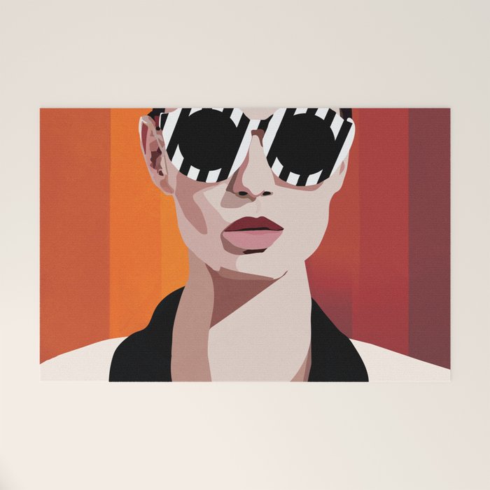 The Face of Fashion 6 Welcome Mat Gallery Image 1