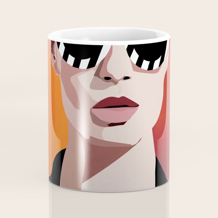 The Face of Fashion 6 Coffee Mug Gallery Image 4