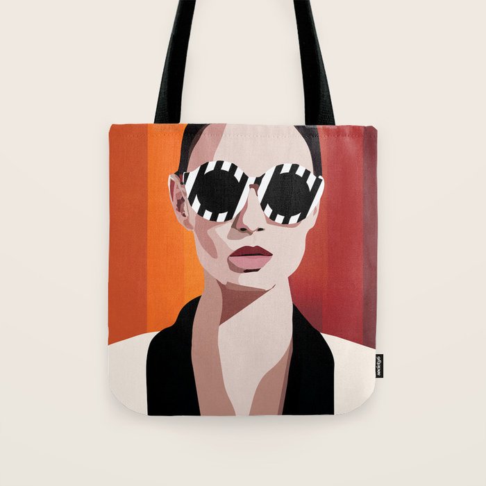 The Face of Fashion 6 Tote Bag Gallery Image 1