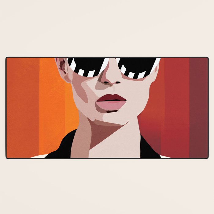 The Face of Fashion 6 Desk Mat Gallery Image 3