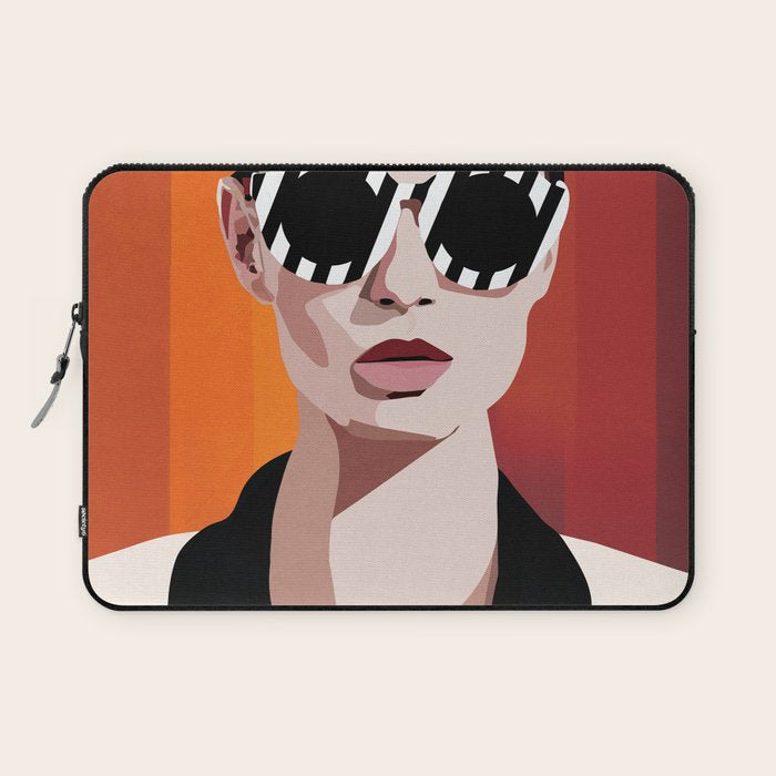 The Face of Fashion 6 Laptop Sleeve Gallery Image 1
