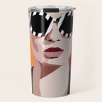 The Face of Fashion 6 Travel Mug Gallery Image 1