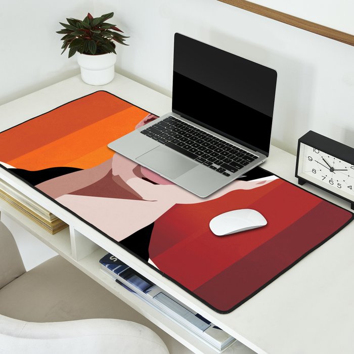 The Face of Fashion 6 Desk Mat Gallery Image 2