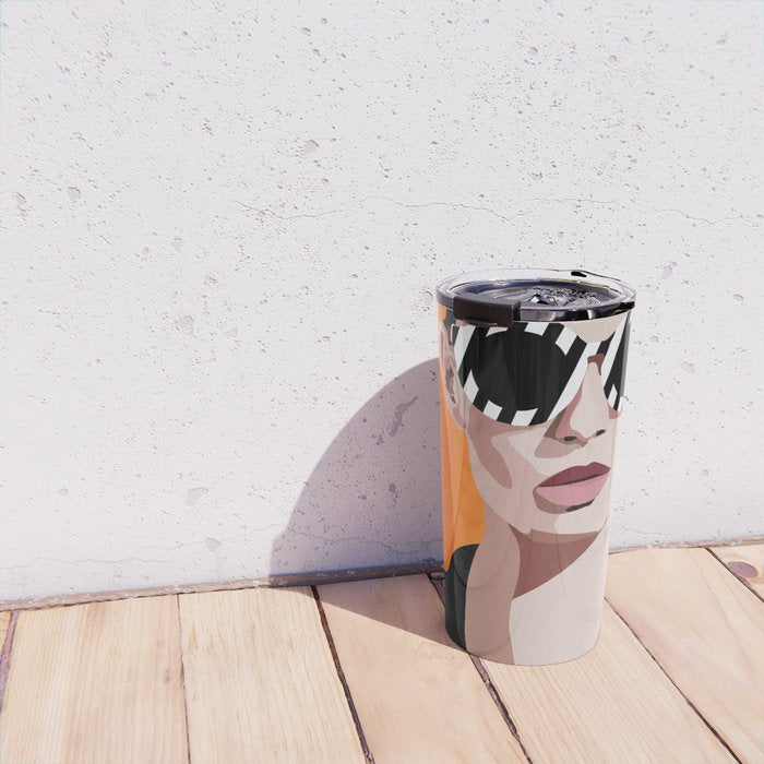 The Face of Fashion 6 Travel Mug Gallery Image 4