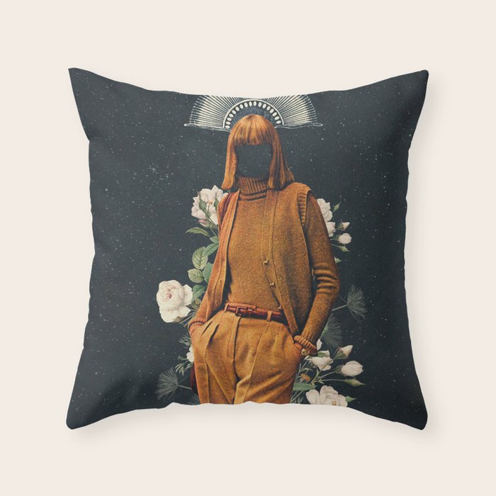 1973 - Annie Retro collection Throw Pillow Gallery Image 6