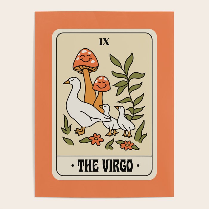Virgo Tarot Poster