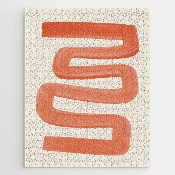 Orange Ghost Road  Jigsaw Puzzle Gallery Image 1