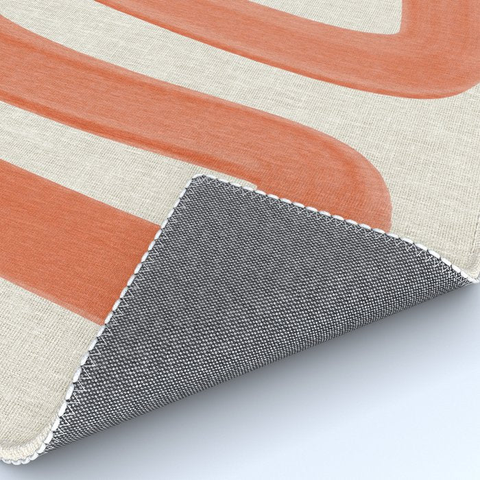 Orange Ghost Road  Rug Gallery Image 4